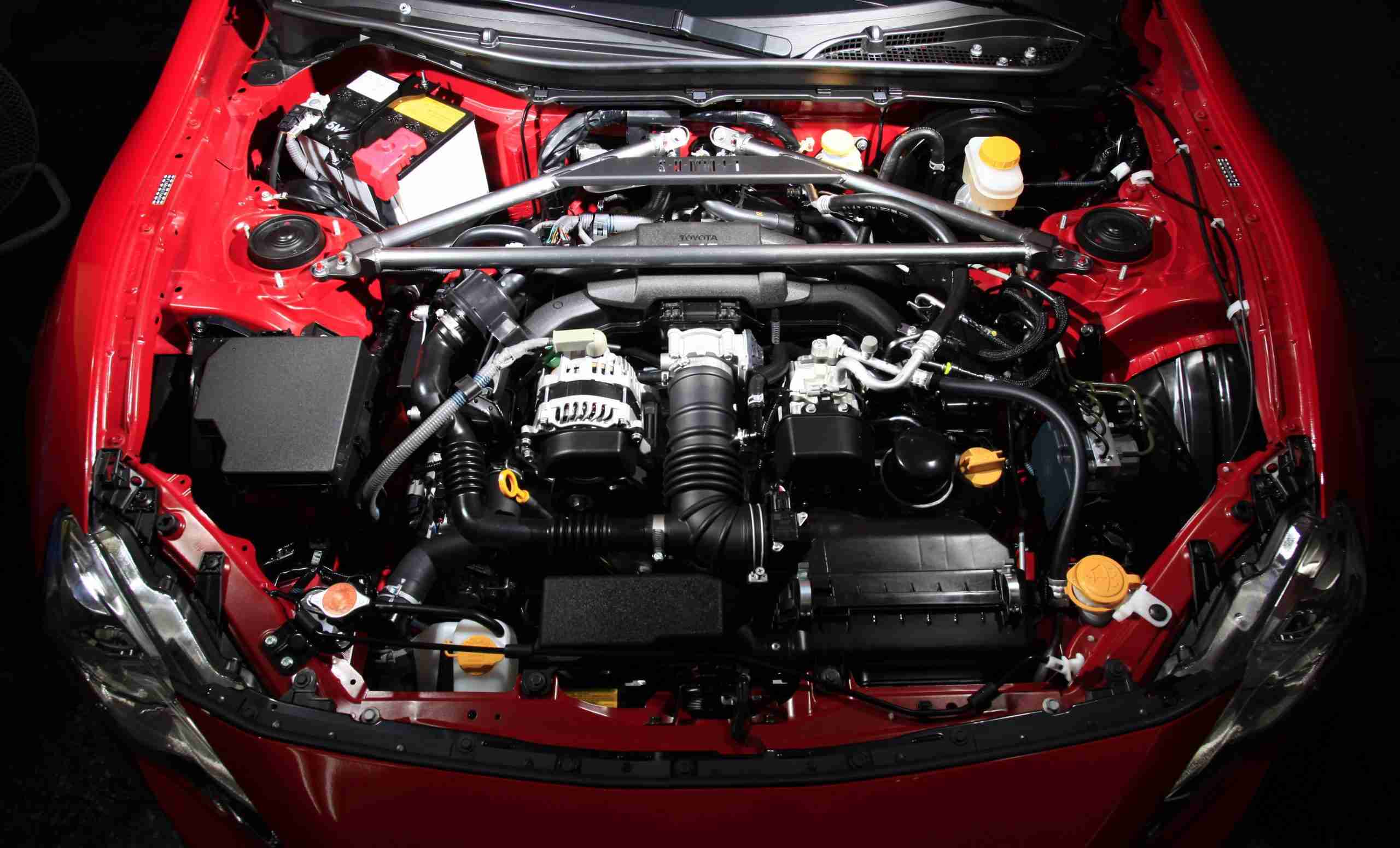 Toyota GT86/ Subaru BRZ Swave & Summit 3 Point Front Upper Strut Brace (87088055) Jap